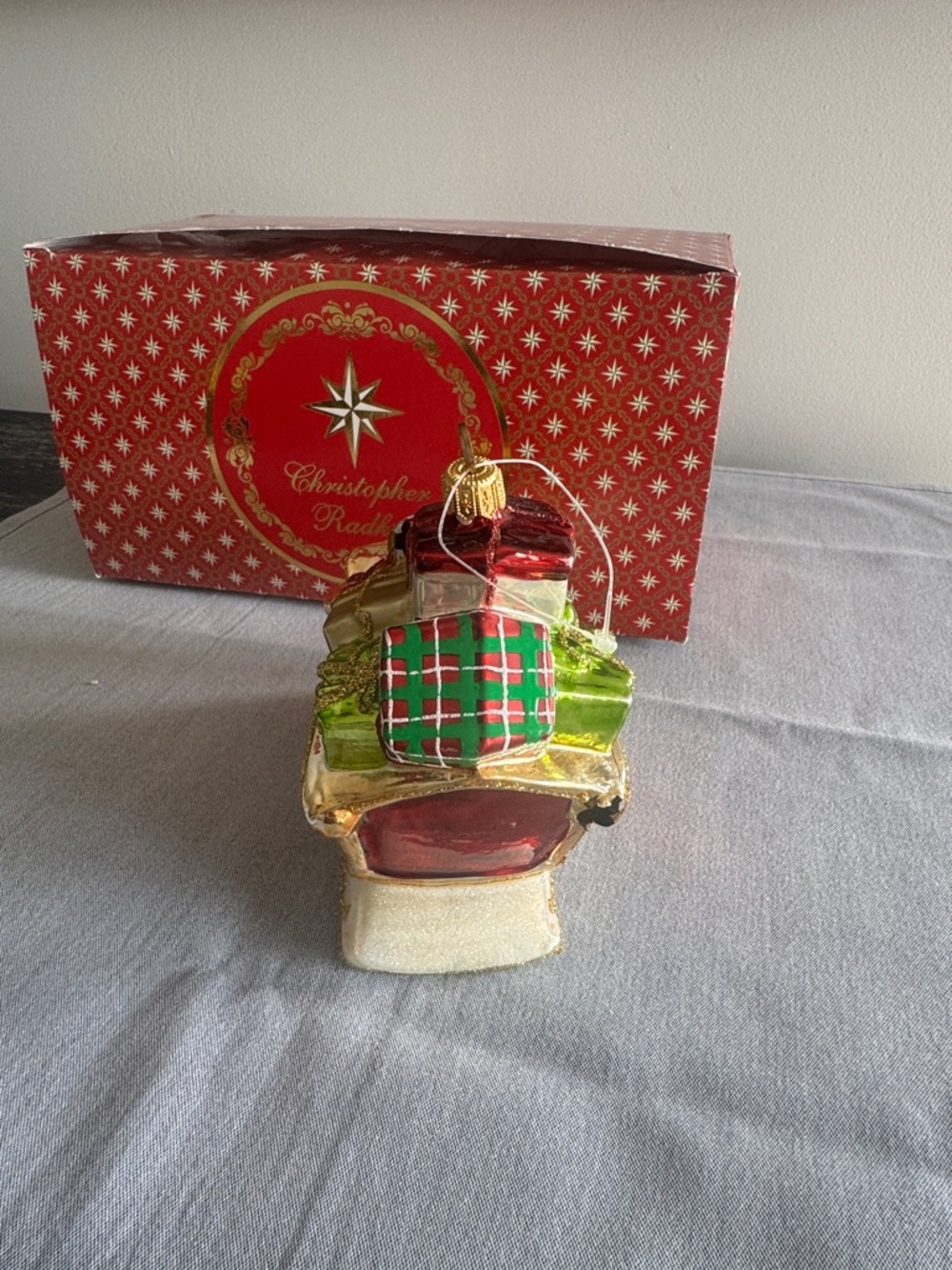Christopher Radko holiday ornament. Retired. - Picture 5 of 8